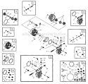 Part Location Diagram of B4179GS Generac KIT, SPINDLE MF, SRV